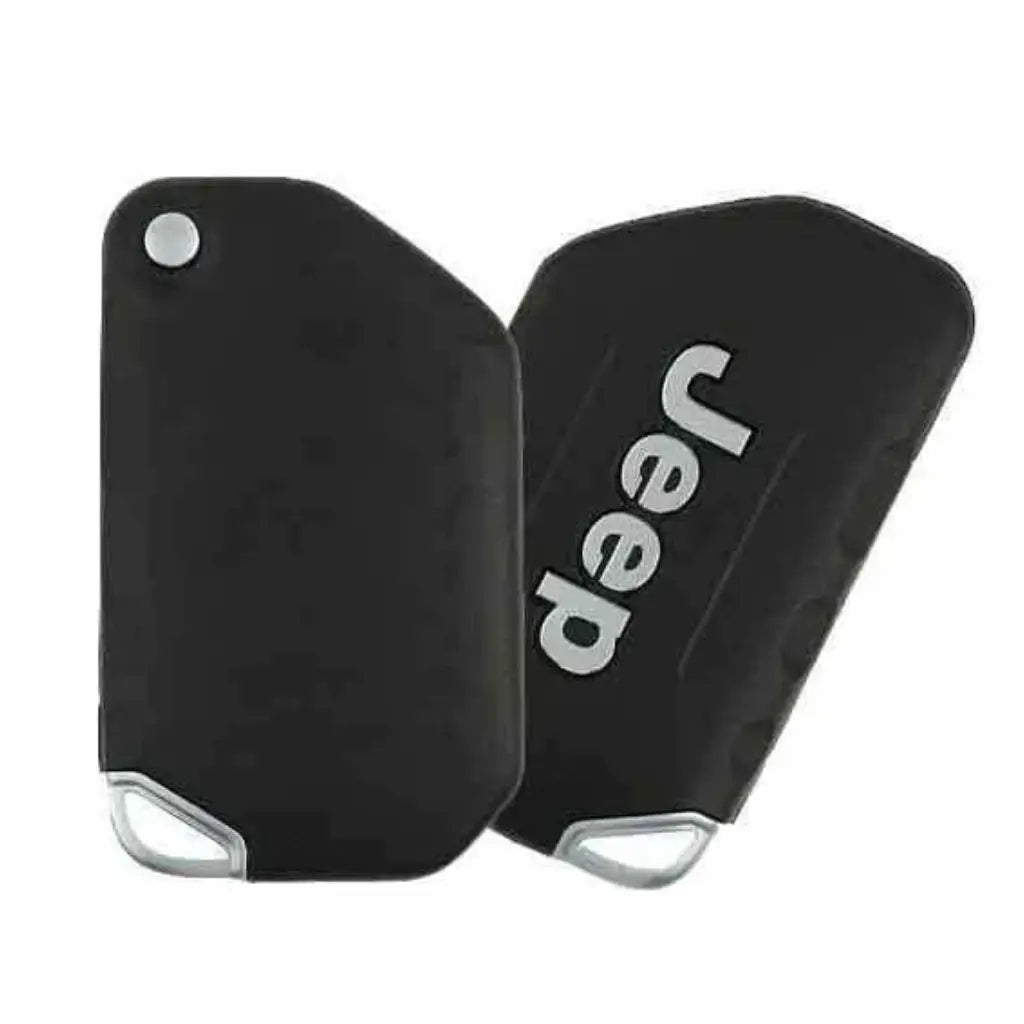 2018-2021 (OEM Refurb) Remote Flip Key for Jeep Wrangler | PN: 68416785AA / OHT1130261 2018-2021 (OEM Refurb) Remote Flip Key for Jeep Wrangler | PN: 68416785AA / OHT1130261